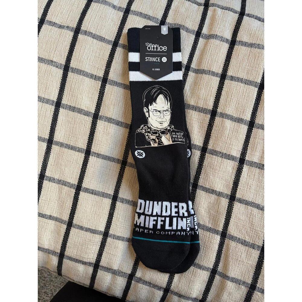 NWT Stance The Office Socks Unisex size M